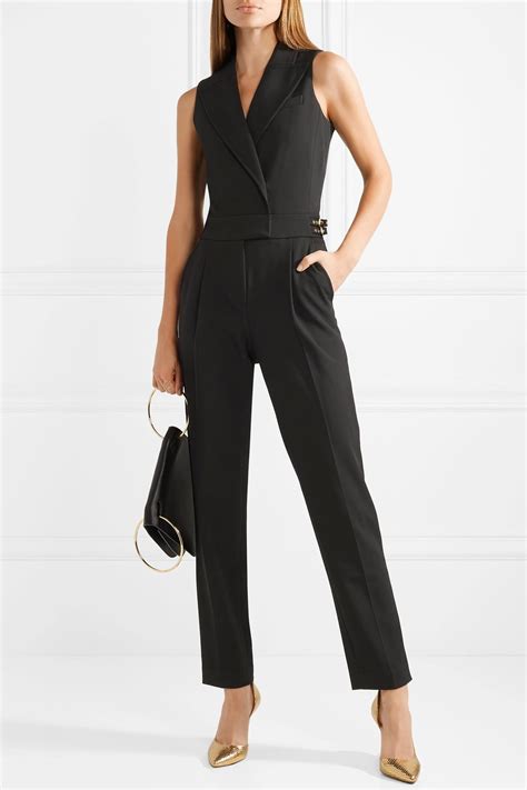 michael kors jumpsuit one shoulder|michael kors sleeveless jumpsuit.